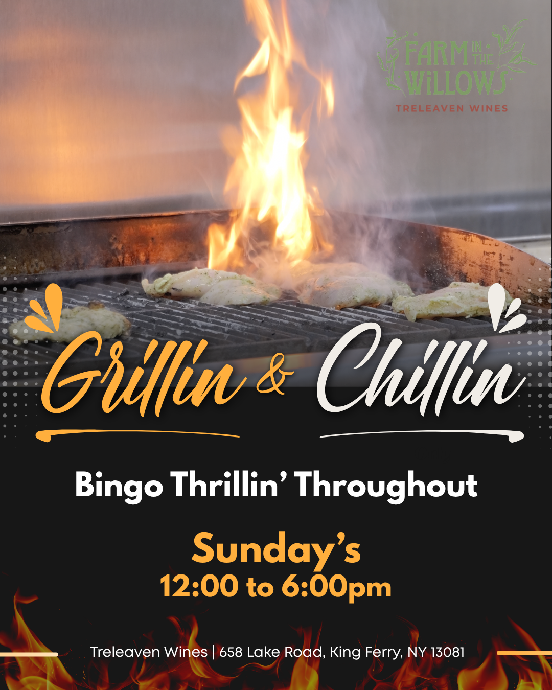 Grillin' & Chillin' Bingo Thrillin