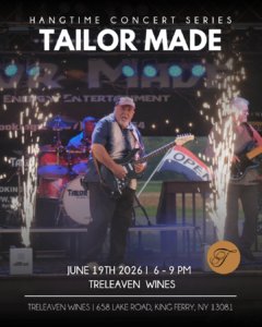 Tailor made band on stage.